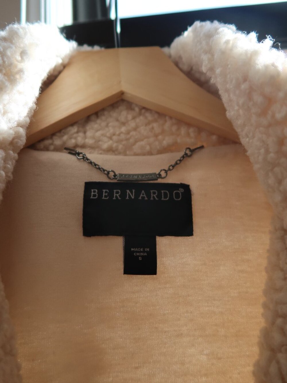 Bernardo Faux Shearling Teddy Coat - Picture 3 of 4